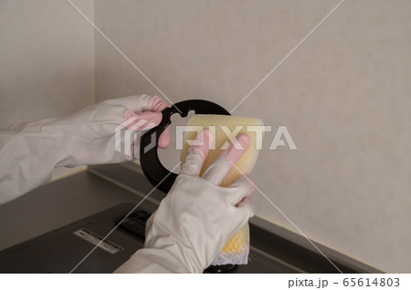 ガスコンロクリーニング 65614803