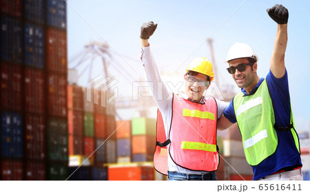 team work with logistics background or team work with logistics background or 65616411