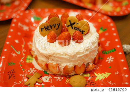 クリスマスケーキのイメージ クリスマスケーキのイメージ 65616709