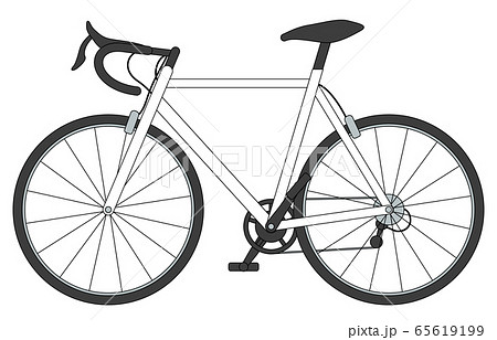 自転車のイラスト素材