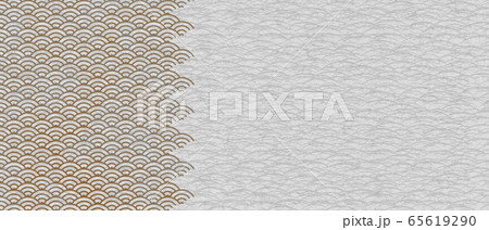 背景 和柄 青海波 波 海 和 和風 壁紙 テクスチャー Wave Pattern のイラスト素材