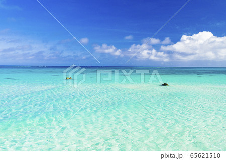 下地島、17エンドの美しい海 65621510
