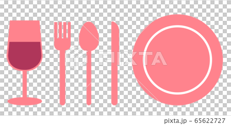 Dinner vector set - Stock Illustration [65622727] - PIXTA