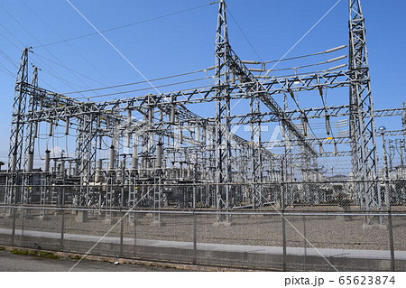 屋外変電設備 65623874