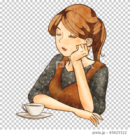 考える女性 65625522