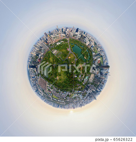 Little planet 360 degree sphere. Panorama of 65626322