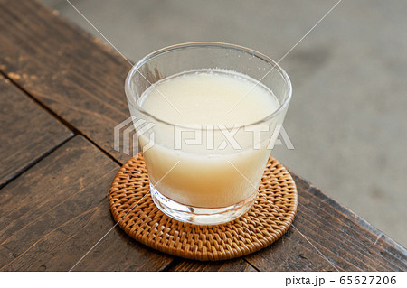 甘酒 sweet alcoholic drink made from sake 甘酒 sweet alcoholic drink made from sake 65627206