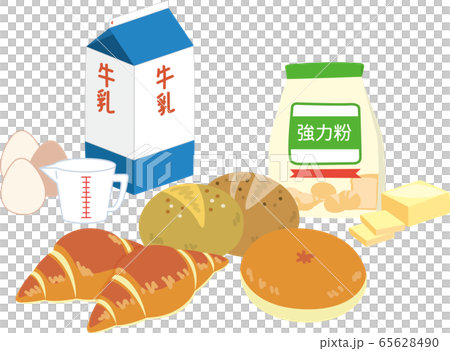 麵包和成分圖 65628490