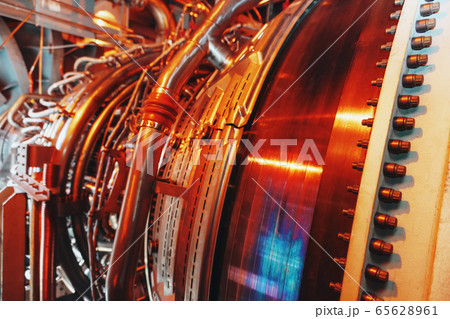 Structural elements of a gas turbine. Industrial, Structural elements of a gas turbine. Industrial, 65628961