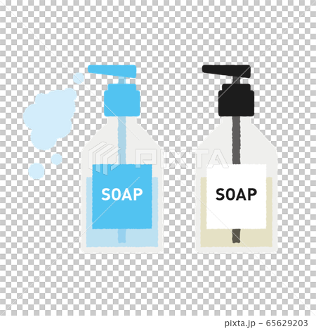 液体石鹸　ベクター　イラスト 65629203