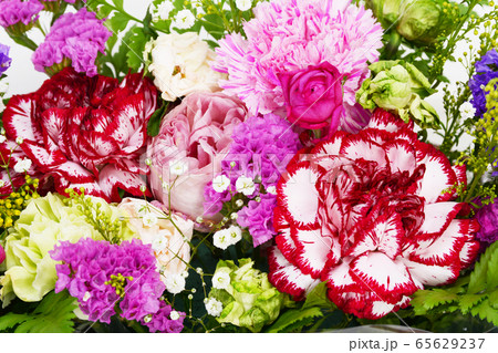 母の日　カーネーションアレンジ　16 65629237