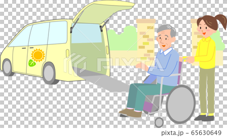 高齢者の送迎 高齢者の送迎 65630649