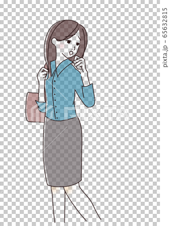 迷子 見回す 探し回る 女性 スーツ 迷子 見回す 探し回る 女性 スーツ 65632815