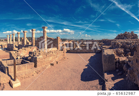 Ancient ruins near Pathos 65632987