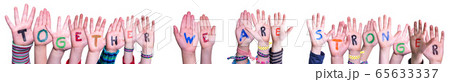 Children Hands Building Word Together We Are Children Hands Building Word Together We Are 65633337