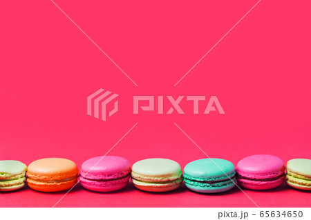 Bright pink background for text with colorful 65634650