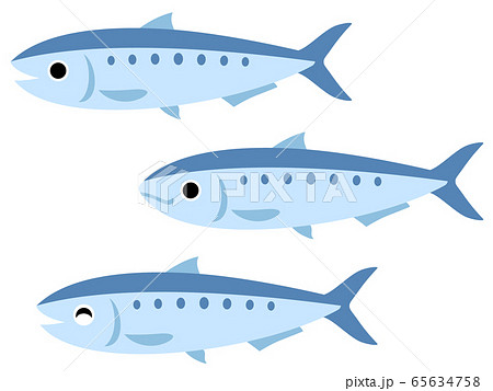 Illustration Of Sardines Stock Illustration
