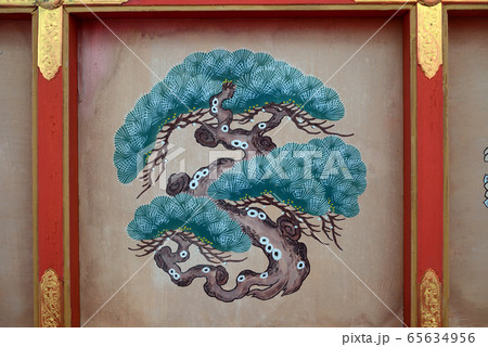 大覚寺霊明殿の天井絵-4 大覚寺霊明殿の天井絵-4 65634956