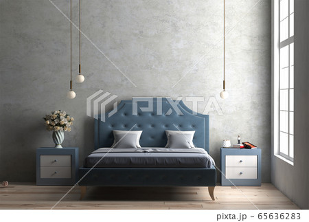3d rendering of contemporary bedroom interior 65636283