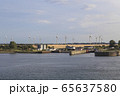 Landscape with electric generators 65637580