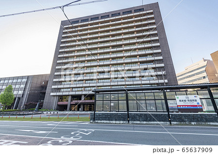 熊本県熊本市 快晴の熊本市役所 熊本県熊本市 快晴の熊本市役所 65637909