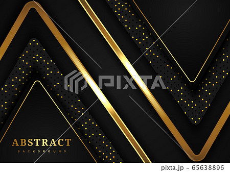 Abstract luxury  triangle geometric overlap layer 65638896