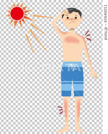 Men's tan swimsuit 01 sun 65640051