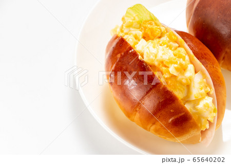 ロールパンサンド。 65640202