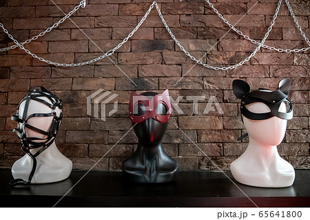 bdsm masks for women. Concept of sexual domination and bondage bdsm masks for women. Concept of sexual domination and bondage 65641800
