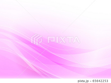 グラデーションカラーの流線形抽象背景 のイラスト素材
