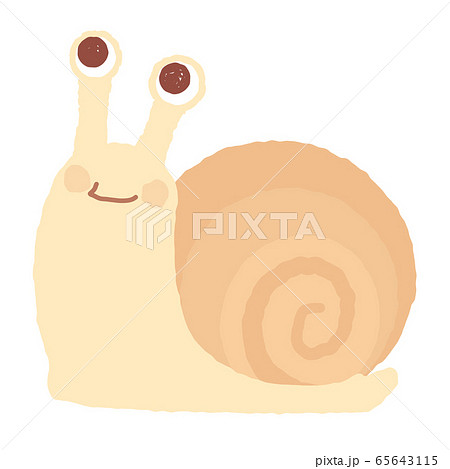 かたつむりのイラスト素材