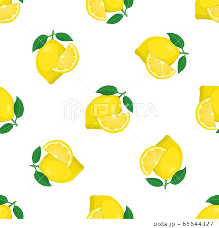 Seamless pattern with fresh bright exotic whole 65644327