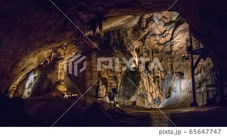 the cave of Saint Marcel d Ardeche in France the cave of Saint Marcel d Ardeche in France 65647747