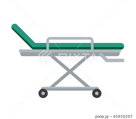 Emergency Department Stretchers Flat のイラスト素材 Emergency Department Stretchers Flat のイラスト素材
