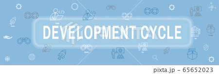 Development Operations & Life Cycle - DevOps Icon 65652023