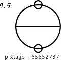 カタカムナ：テ　て 65652737