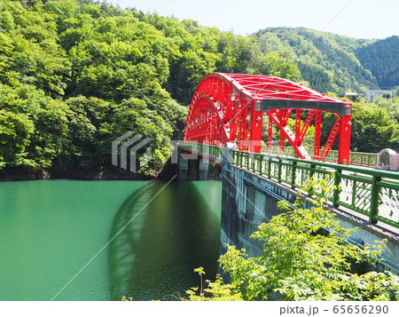 奥多摩の峰谷橋 奥多摩の峰谷橋 65656290