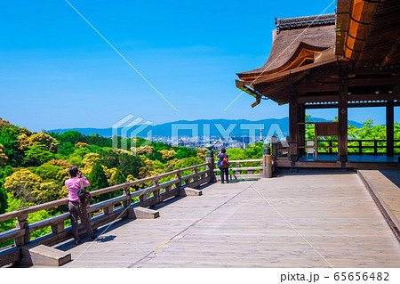 清水寺の舞台 65656482