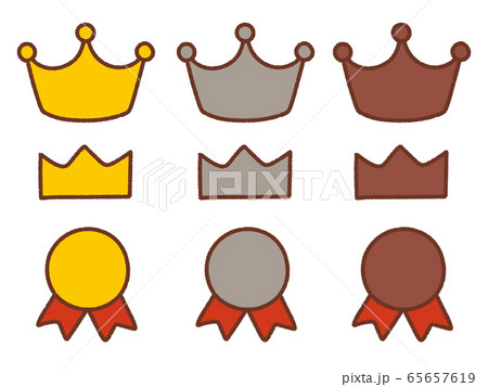 王冠のイラスト素材 [65657619] - PIXTA