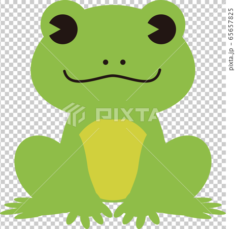 カエル 梅雨 キャラクター 蛙 かえる イラスト素材のイラスト素材 65657825 Pixta
