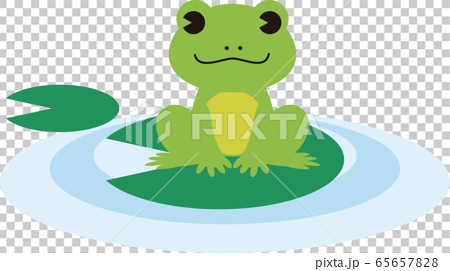 カエル 梅雨 キャラクター 蛙 かえる イラスト素材のイラスト素材 65657828 Pixta