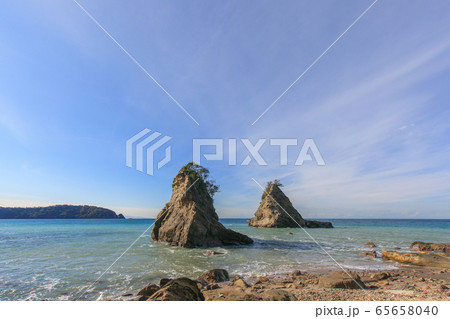 海 岩 空 南房総市富浦町の海岸 海 岩 空 南房総市富浦町の海岸 65658040
