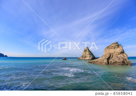 海 岩 空 南房総市富浦町の海岸 海 岩 空 南房総市富浦町の海岸 65658041