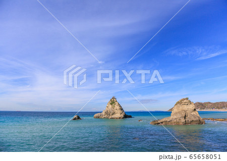 海 岩 空 南房総市富浦町の海岸 海 岩 空 南房総市富浦町の海岸 65658051
