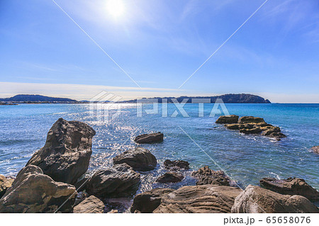 海 岩 空 南房総市富浦町の海岸 海 岩 空 南房総市富浦町の海岸 65658076