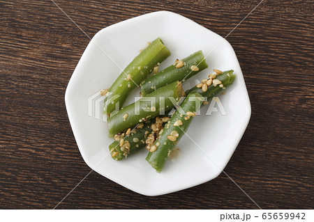 いんげん　胡麻和え 65659942