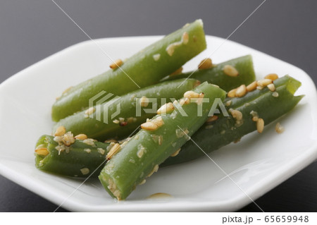 いんげん 胡麻和え いんげん 胡麻和え 65659948