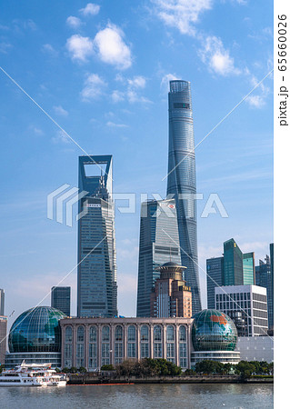 《上海》上海の摩天楼・中国経済の中心 65660026