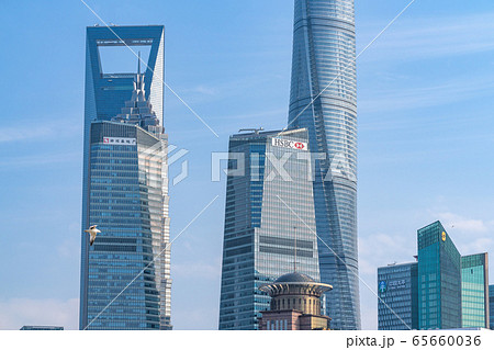 《上海》上海の摩天楼・中国経済の中心 65660036