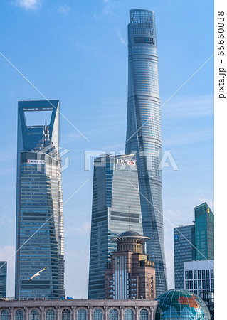 《上海》上海の摩天楼・中国経済の中心 65660038